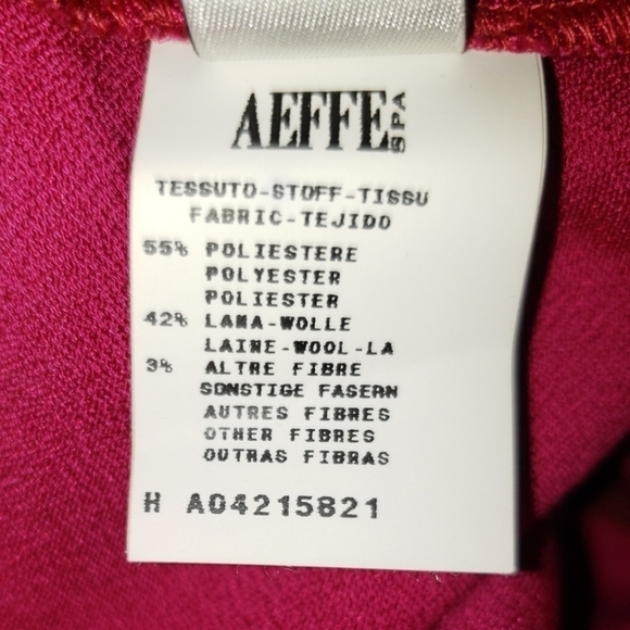 Moschino Cheap And Chic Burgundy Dress Size 10 - Picture 4 of 8